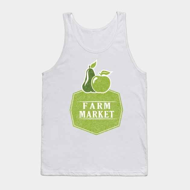 Farm Market Tank Top by SWON Design